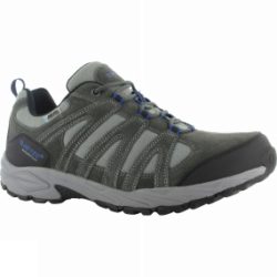 Hi-Tec Mens Alto II Low WP Shoe Charcoal/Cobalt